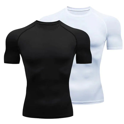 JUNKIE Black Compression Shirt.